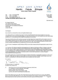 Dr Hamlin’s letter
